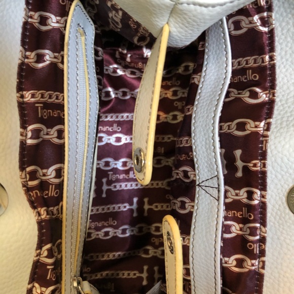 Tignanello French White Tote - Picture 5 of 8